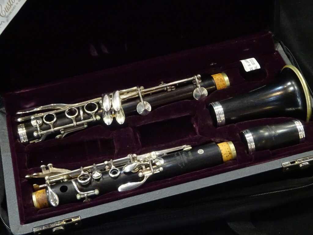 買取した木管楽器（クラリネット）
